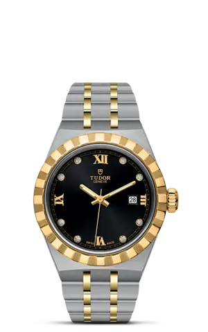TUDORTUDOR RoyalTUDOR Royal28mm steel case with polished and satin finish - M28303-0005 at Cortina Watch Singapore