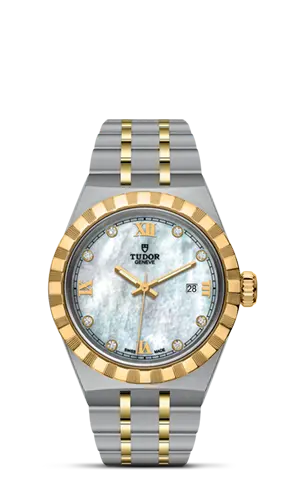 TUDORTUDOR RoyalTUDOR Royal28mm steel case with polished and satin finish - M28303-0007 at Cortina Watch Singapore