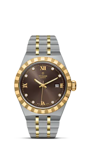 TUDORTUDOR RoyalTUDOR Royal28mm steel case with polished and satin finish - M28303-0009 at Cortina Watch Singapore