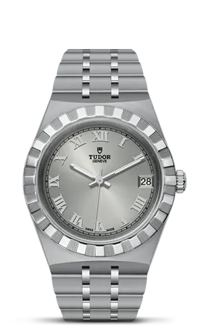TUDORTUDOR RoyalTUDOR Royal34mm steel case with polished and satin finish - M28400-0001 at Cortina Watch Singapore