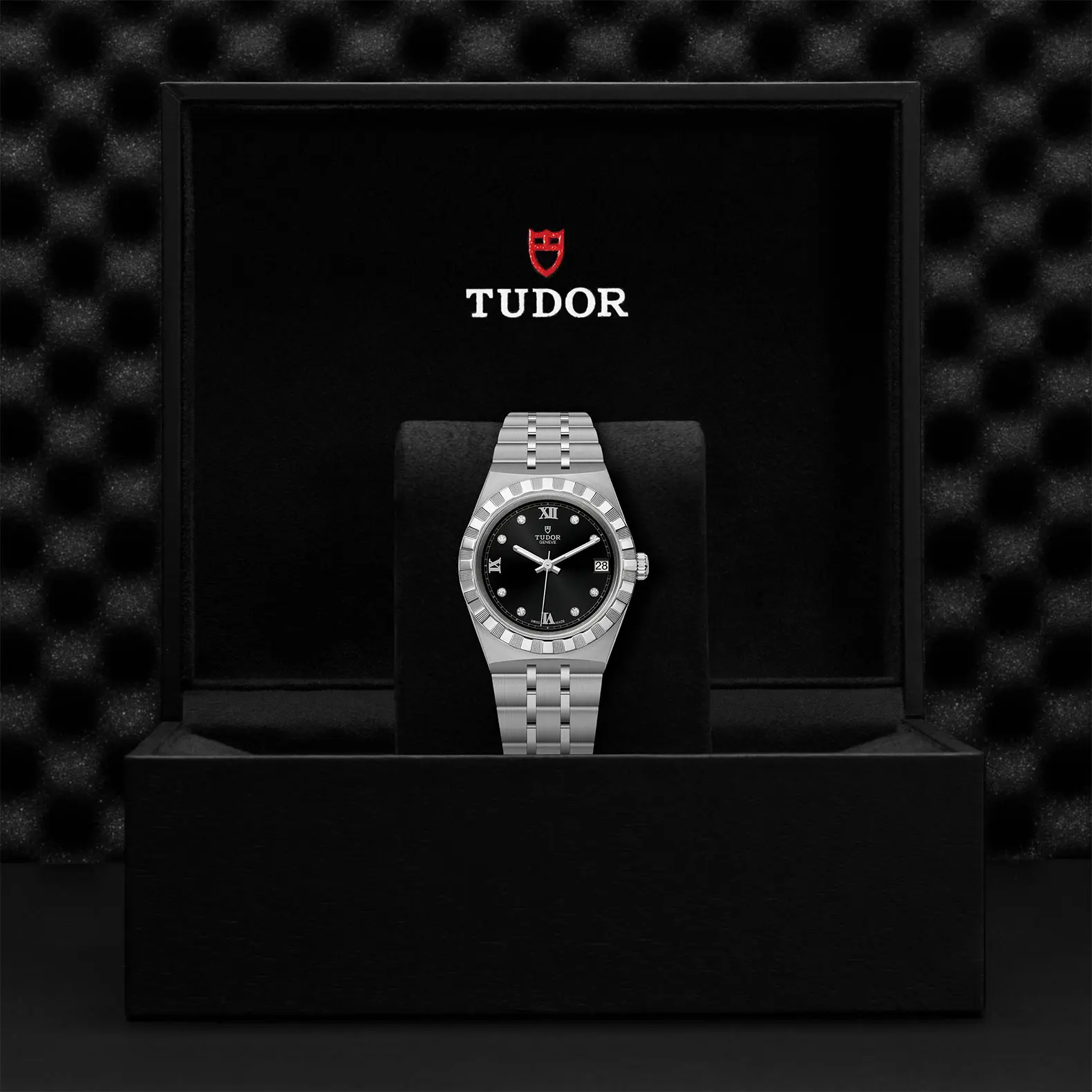 TUDORTUDOR RoyalTUDOR Royal34mm steel case with polished and satin finish - M28400-0004 at Cortina Watch Singapore