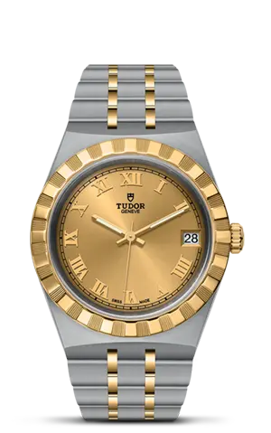TUDORTUDOR RoyalTUDOR Royal34mm steel case with polished and satin finish - M28403-0004 at Cortina Watch Singapore