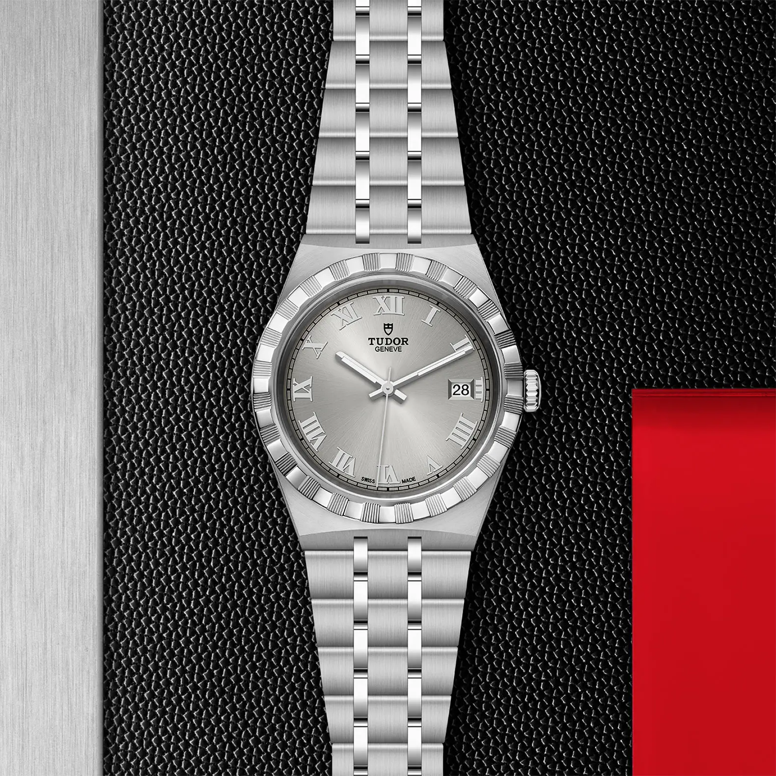 TUDORTUDOR RoyalTUDOR Royal38mm steel case with polished and satin finish - M28500-0001 at Cortina Watch Singapore