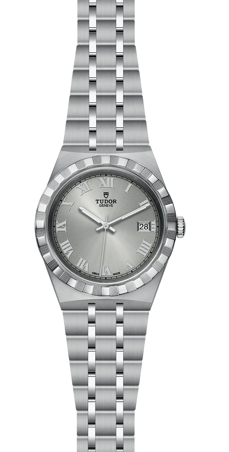 TUDORTUDOR RoyalTUDOR Royal38mm steel case with polished and satin finish - M28500-0001 at Cortina Watch Singapore