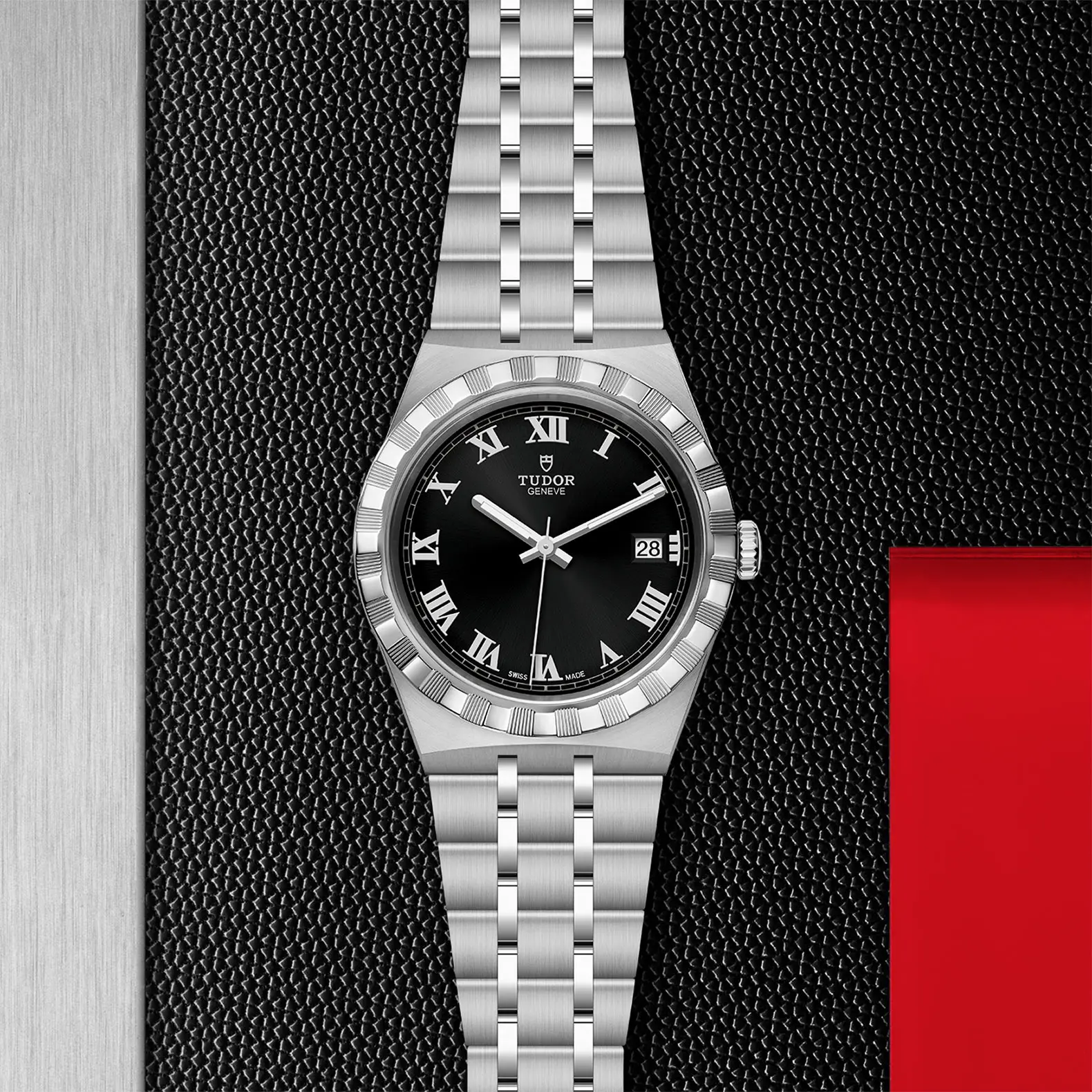 TUDORTUDOR RoyalTUDOR Royal38mm steel case with polished and satin finish - M28500-0003 at Cortina Watch Singapore