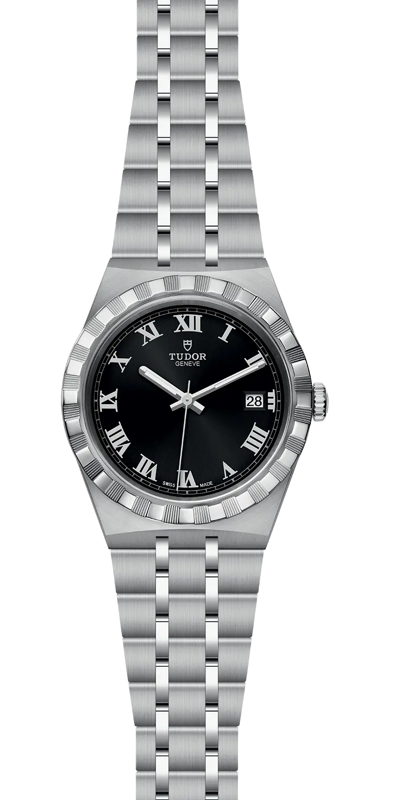 TUDORTUDOR RoyalTUDOR Royal38mm steel case with polished and satin finish - M28500-0003 at Cortina Watch Singapore