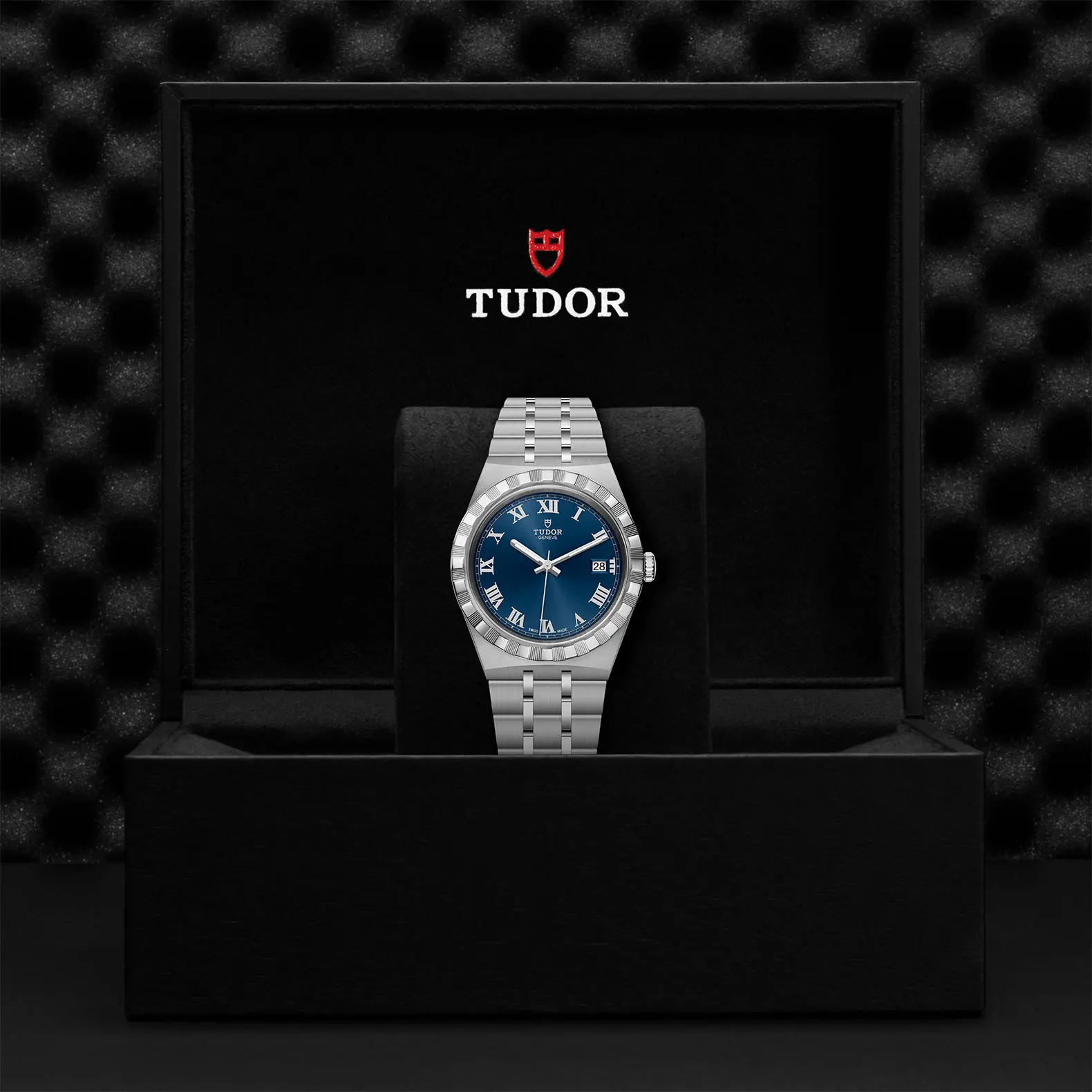 TUDORTUDOR RoyalTUDOR Royal38mm steel case with polished and satin finish - M28500-0005 at Cortina Watch Singapore