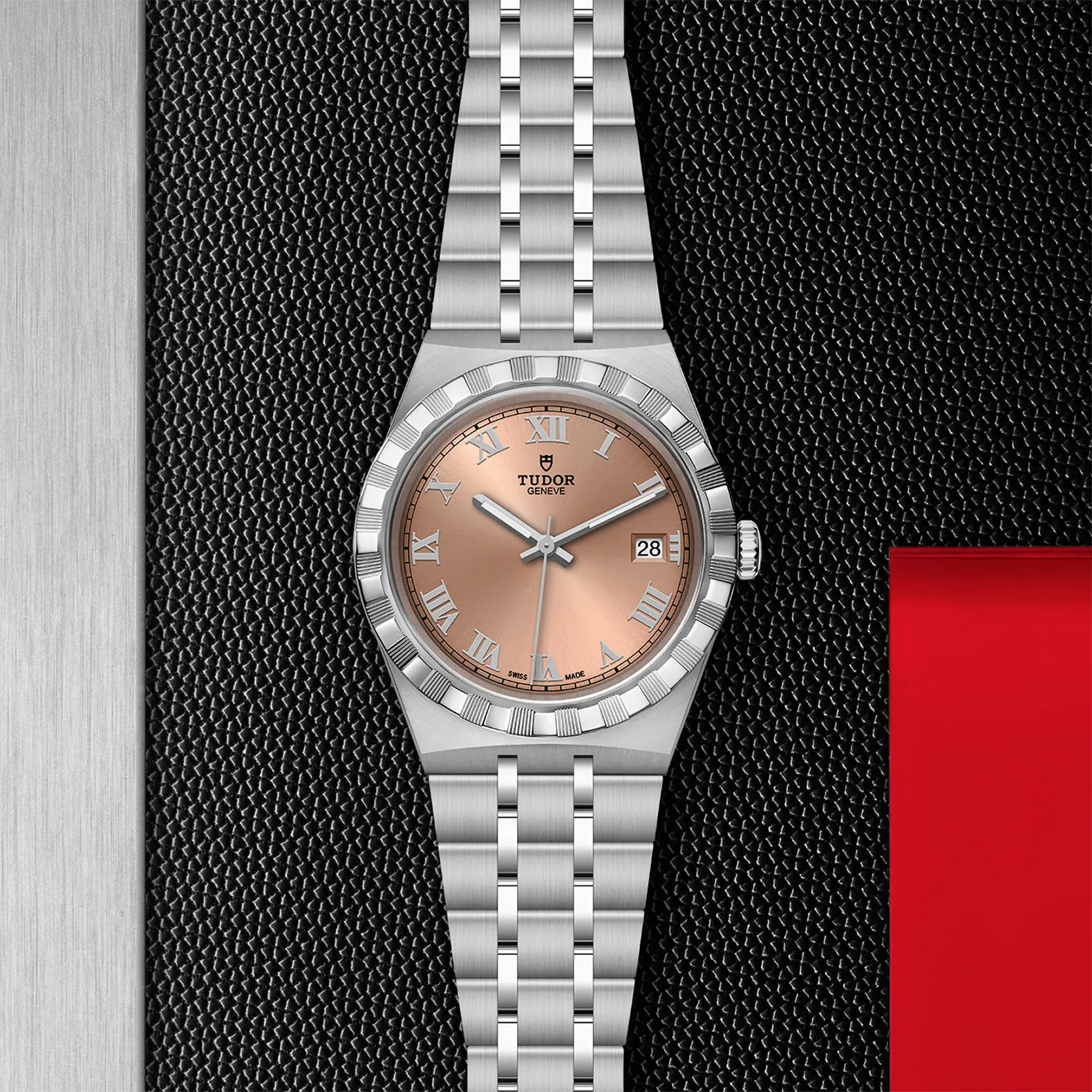 TUDORTUDOR RoyalTUDOR Royal38mm steel case with polished and satin finish - M28500-0007 at Cortina Watch Singapore