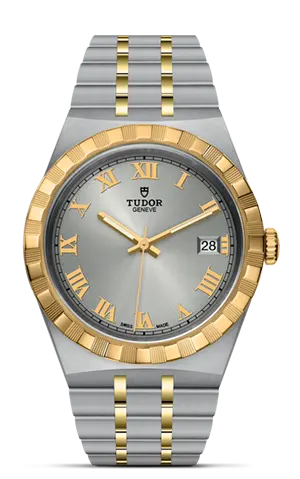 TUDORTUDOR RoyalTUDOR Royal38mm steel case with polished and satin finish - M28503-0001 at Cortina Watch Singapore