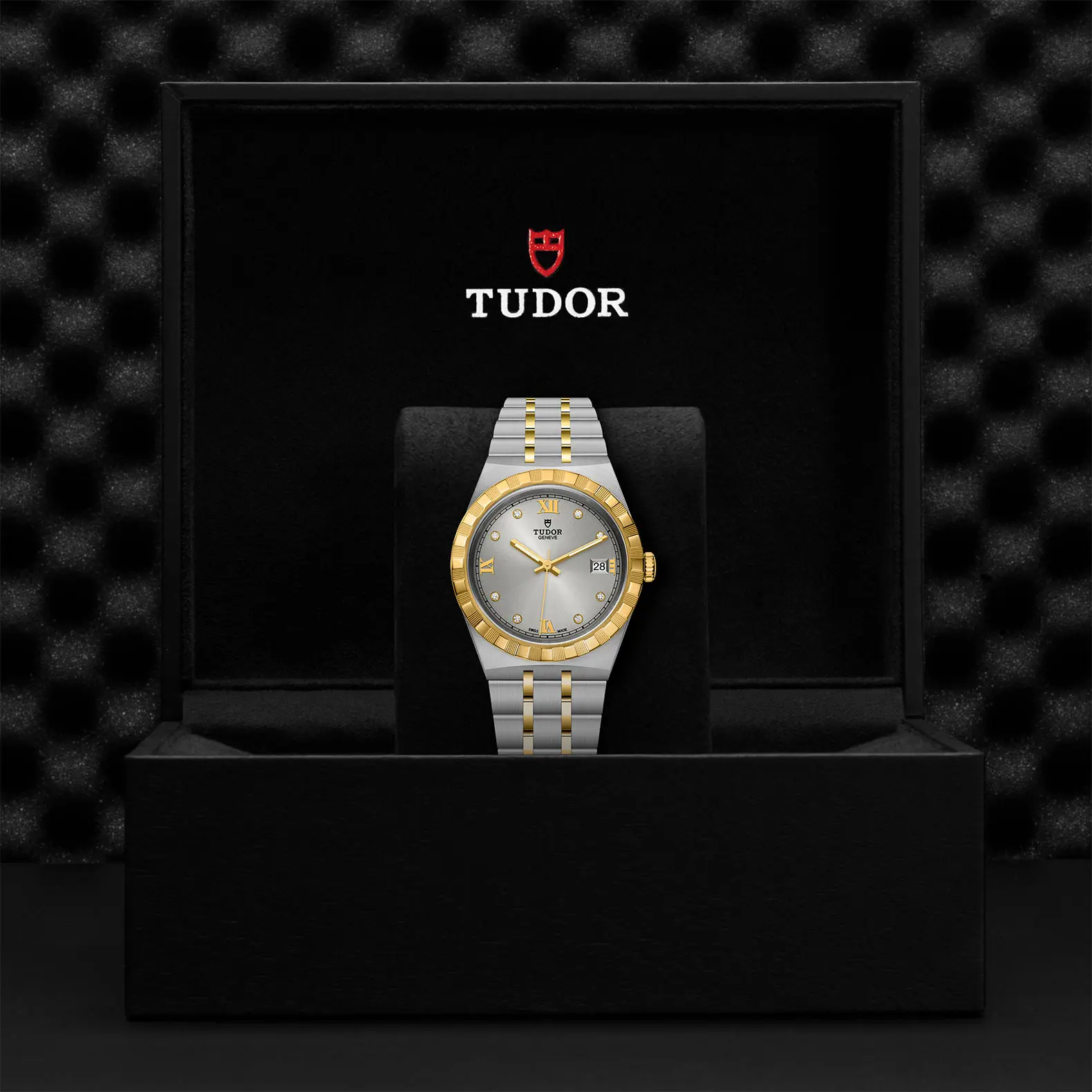 TUDORTUDOR RoyalTUDOR Royal38mm steel case with polished and satin finish - M28503-0002 at Cortina Watch Singapore
