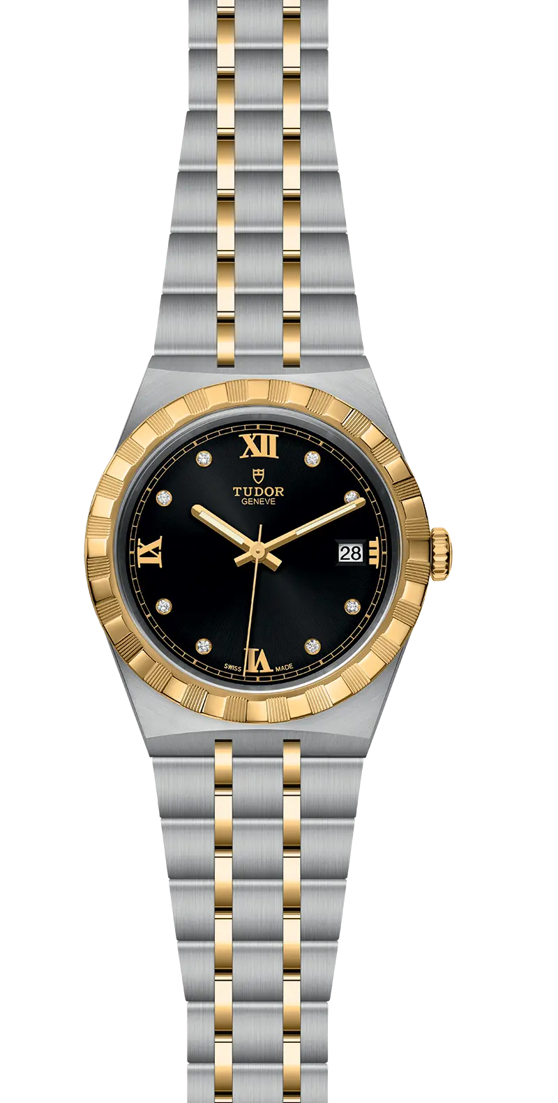 TUDORTUDOR RoyalTUDOR Royal38mm steel case with polished and satin finish - M28503-0004 at Cortina Watch Singapore