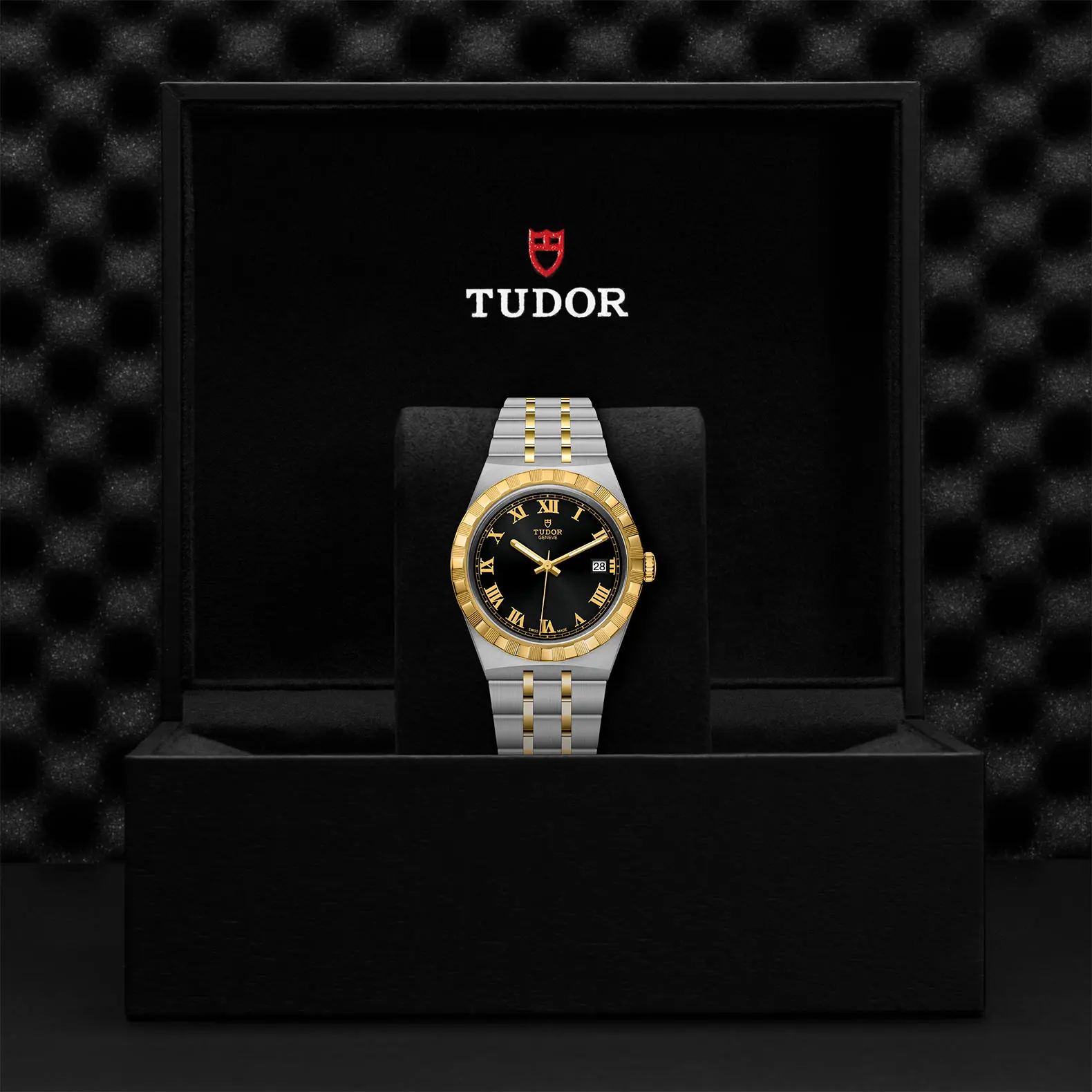 TUDORTUDOR RoyalTUDOR Royal38mm steel case with polished and satin finish - M28503-0006 at Cortina Watch Singapore