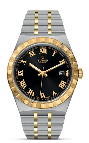 TUDORTUDOR RoyalTUDOR Royal38mm steel case with polished and satin finish - M28503-0006 at Cortina Watch Singapore