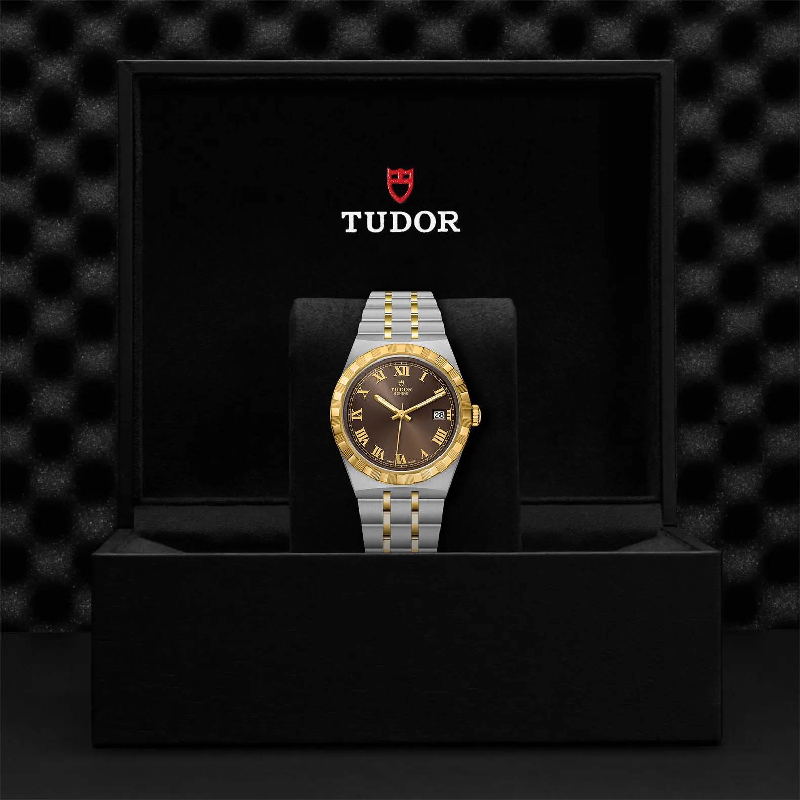TUDORTUDOR RoyalTUDOR Royal38mm steel case with polished and satin finish - M28503-0007 at Cortina Watch Singapore
