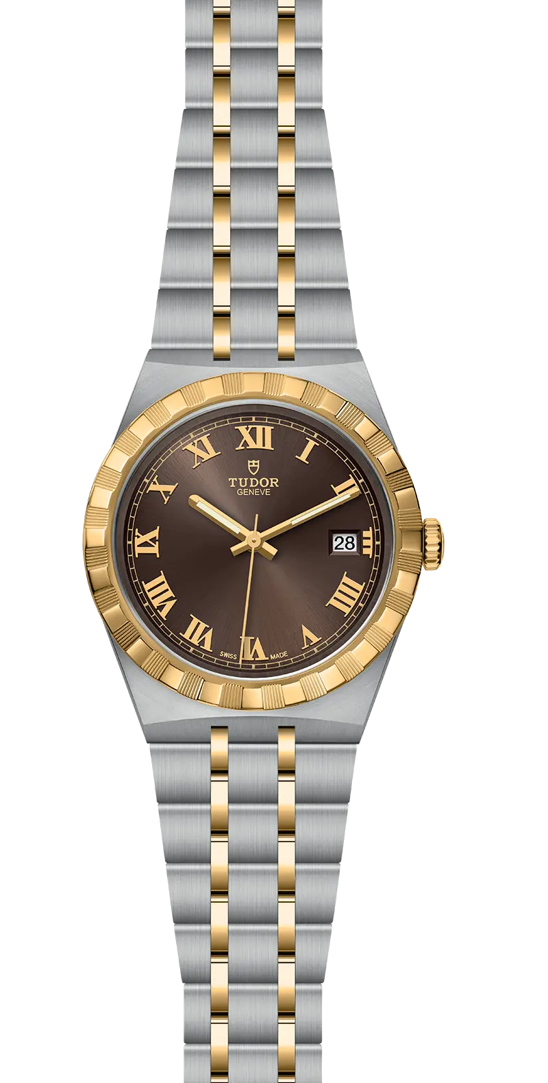 TUDORTUDOR RoyalTUDOR Royal38mm steel case with polished and satin finish - M28503-0007 at Cortina Watch Singapore