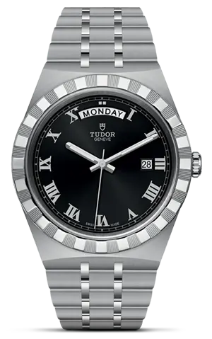 TUDORTUDOR RoyalTUDOR Royal41mm steel case with polished and satin finish - M28600-0003 at Cortina Watch Singapore