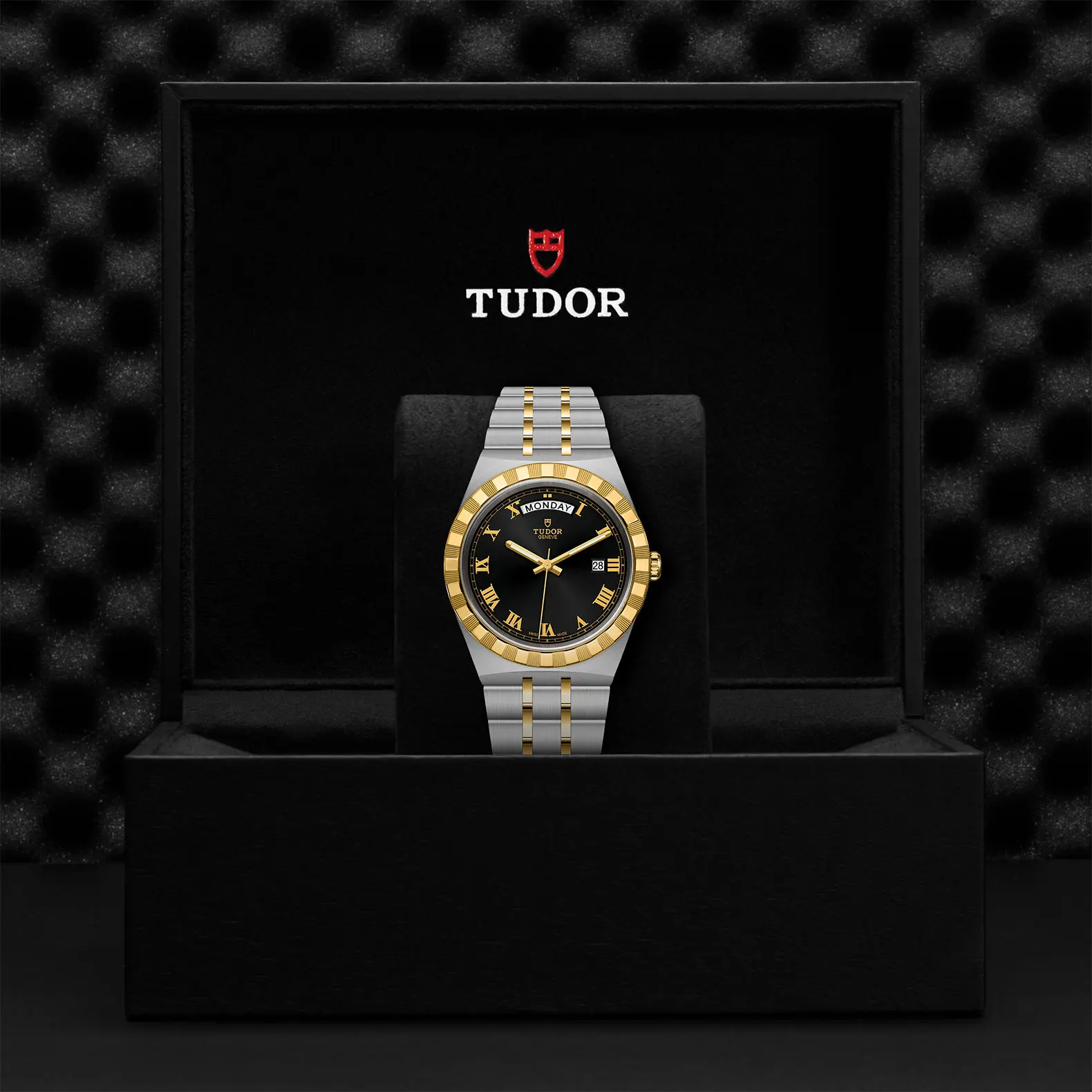 TUDORTUDOR RoyalTUDOR Royal41mm steel case with polished and satin finish - M28603-0003 at Cortina Watch Singapore