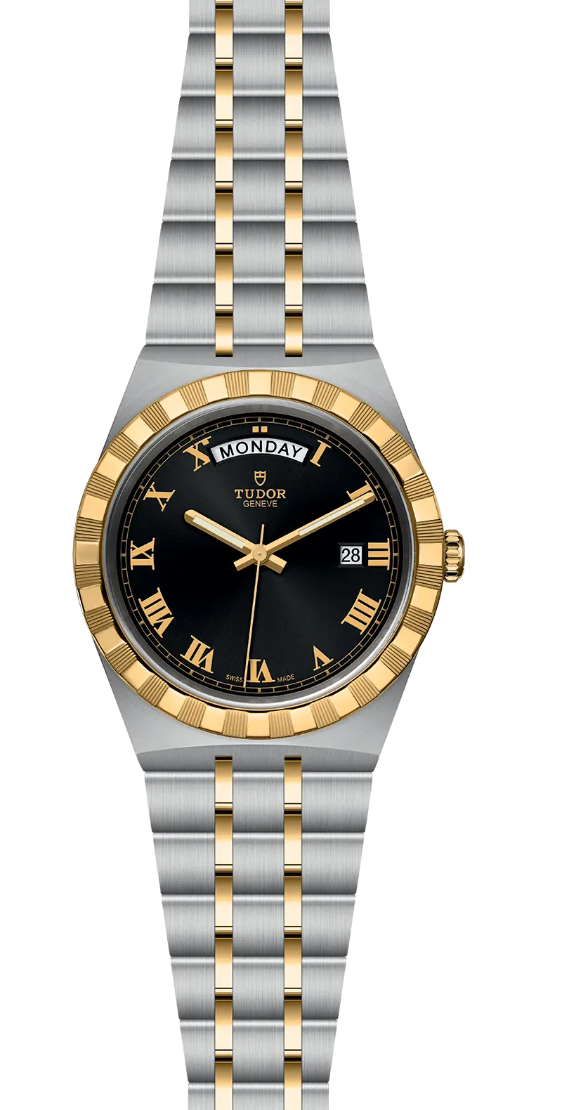 TUDORTUDOR RoyalTUDOR Royal41mm steel case with polished and satin finish - M28603-0003 at Cortina Watch Singapore