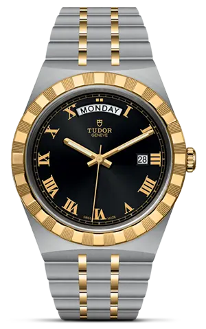 TUDORTUDOR RoyalTUDOR Royal41mm steel case with polished and satin finish - M28603-0003 at Cortina Watch Singapore