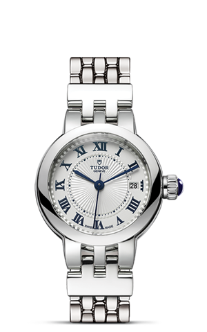 TUDOR玫瑰系列玫瑰系列磨光钢表壳，直径26毫米 - M35200-0001 at Cortina Watch Singapore