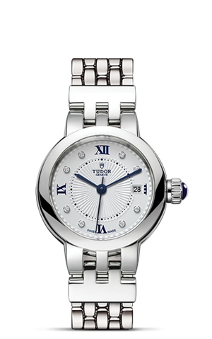 TUDOR玫瑰系列玫瑰系列磨光钢表壳，直径26毫米 - M35200-0004 at Cortina Watch Singapore