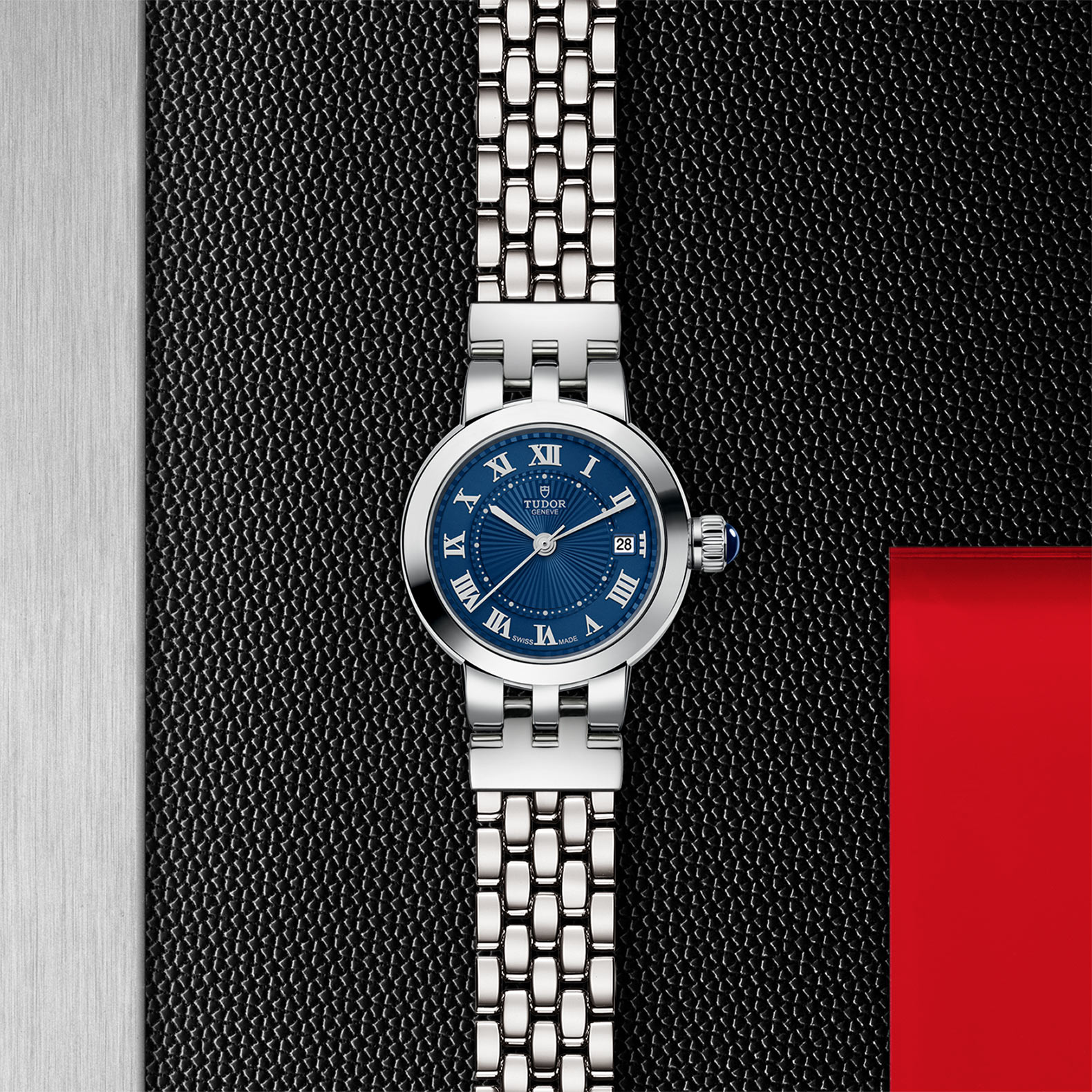 TUDORClair de RoseClair de Rose26mm steel case with polished finish - M35200-0009 at Cortina Watch Singapore