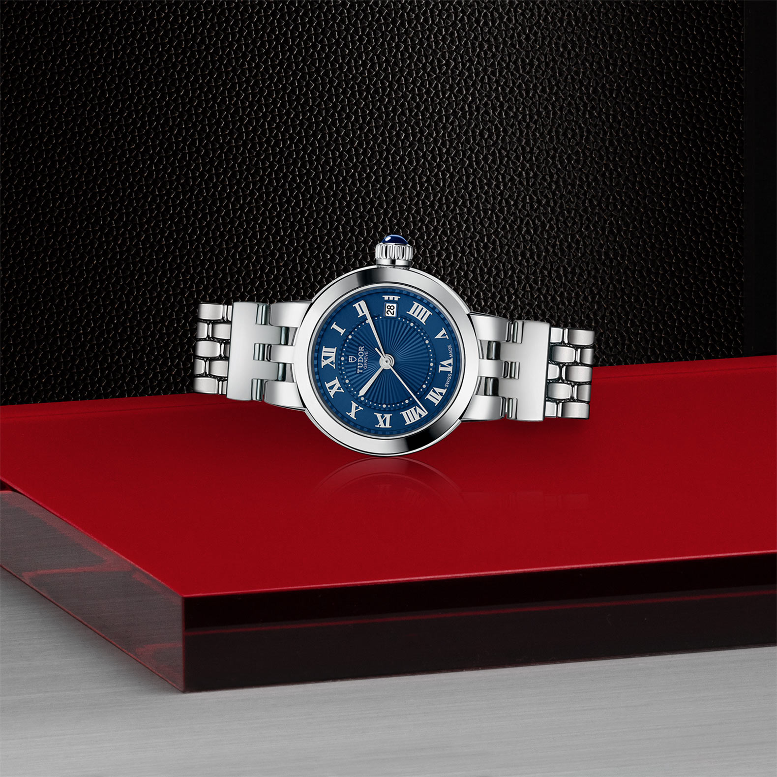 TUDORClair de RoseClair de Rose26mm steel case with polished finish - M35200-0009 at Cortina Watch Singapore