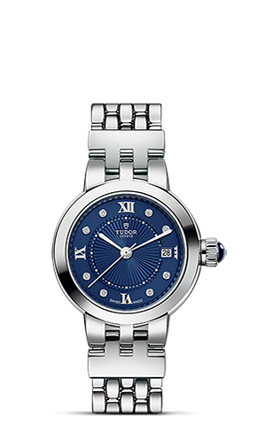 TUDOR玫瑰系列玫瑰系列磨光钢表壳，直径26毫米 - M35200-0010 at Cortina Watch Singapore
