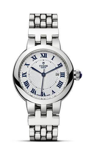 TUDOR玫瑰系列玫瑰系列磨光钢表壳，直径30毫米 - M35500-0001 at Cortina Watch Singapore