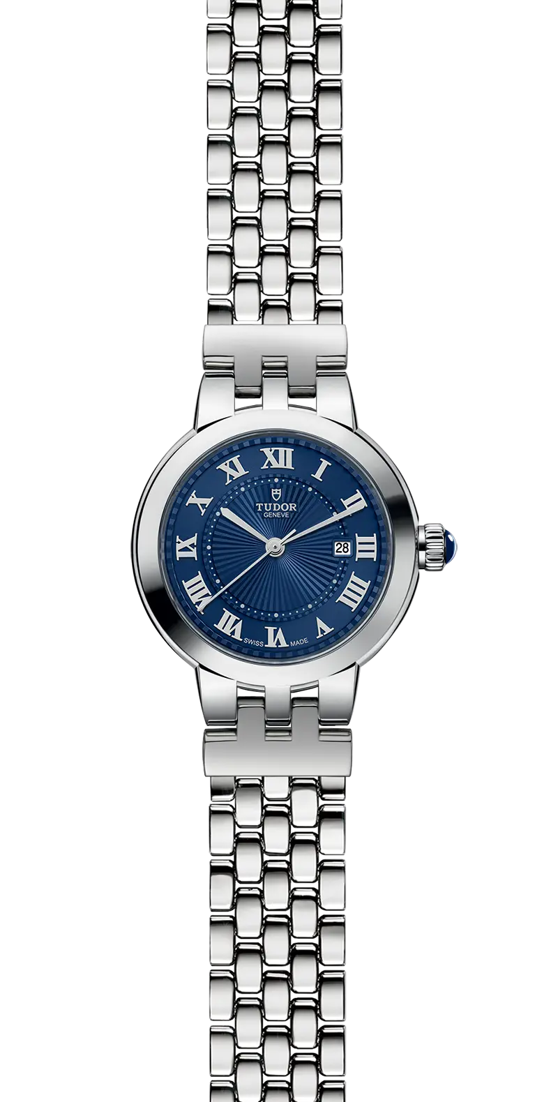 TUDORClair de RoseClair de Rose30mm steel case with polished finish - M35500-0009 at Cortina Watch Singapore