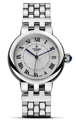 TUDOR玫瑰系列玫瑰系列磨光钢表壳，直径34毫米 - M35800-0001 at Cortina Watch Singapore