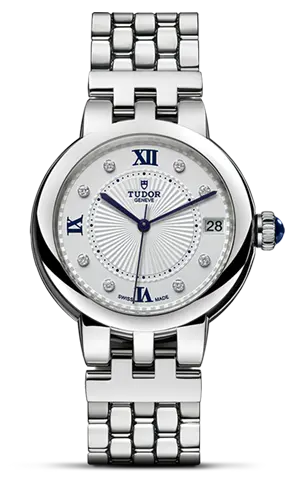 TUDORClair de RoseClair de Rose34mm steel case with polished finish - M35800-0004 at Cortina Watch Singapore