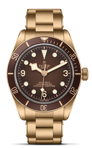 TUDOR碧湾1958型青铜款碧湾1958型磨砂青铜表壳，直径39毫米，将随佩戴者习惯，呈现出独一无二的色泽 - M79012M-0001 at Cortina Watch Singapore