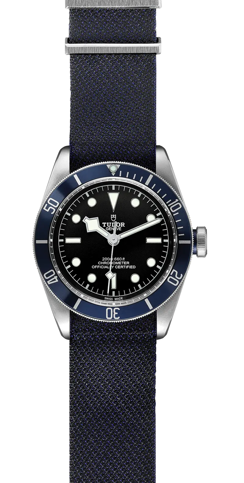 TUDOR碧湾碧湾磨光及磨砂钢表壳，直径41毫米 - M79230B-0006 at Cortina Watch Singapore
