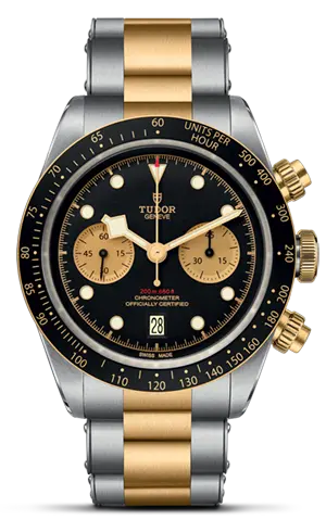TUDORBlack Bay Chrono S&GBlack Bay Chrono41mm steel case with polished and satin finish - M79363N-0001 at Cortina Watch Singapore