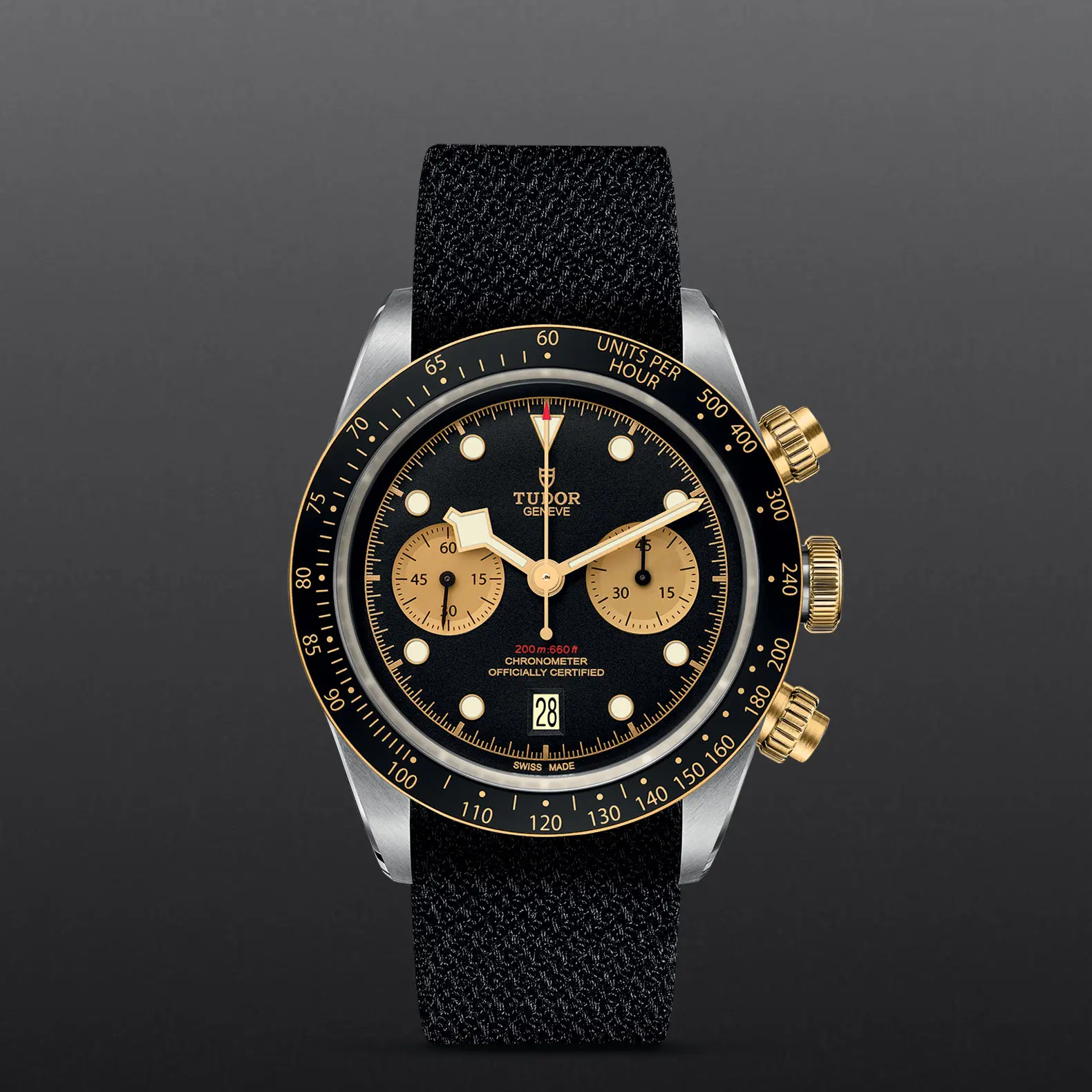 TUDORBlack Bay Chrono S&GBlack Bay Chrono41mm steel case with polished and satin finish - M79363N-0003 at Cortina Watch Singapore