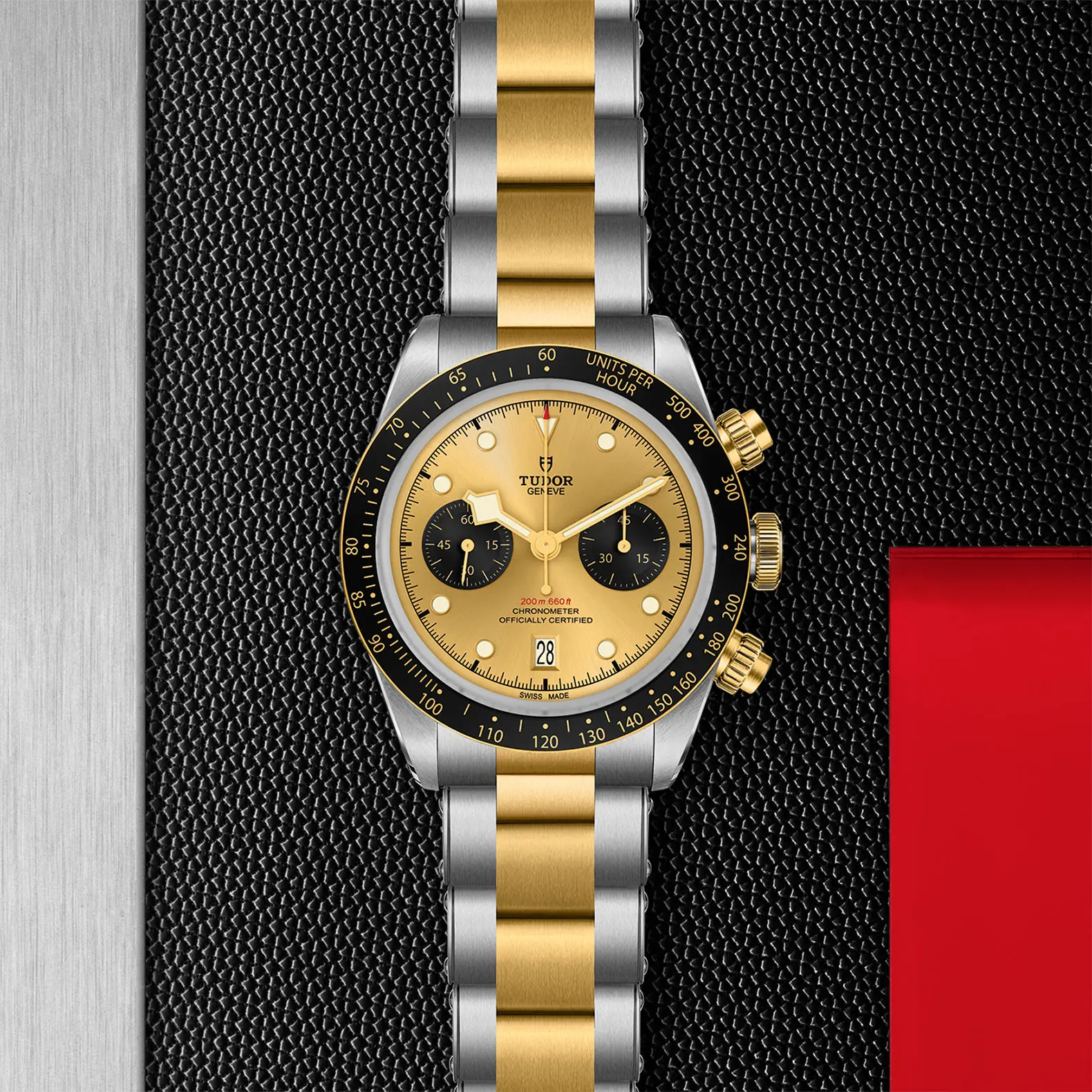 TUDORBlack Bay Chrono S&GBlack Bay Chrono41mm steel case with polished and satin finish - M79363N-0007 at Cortina Watch Singapore