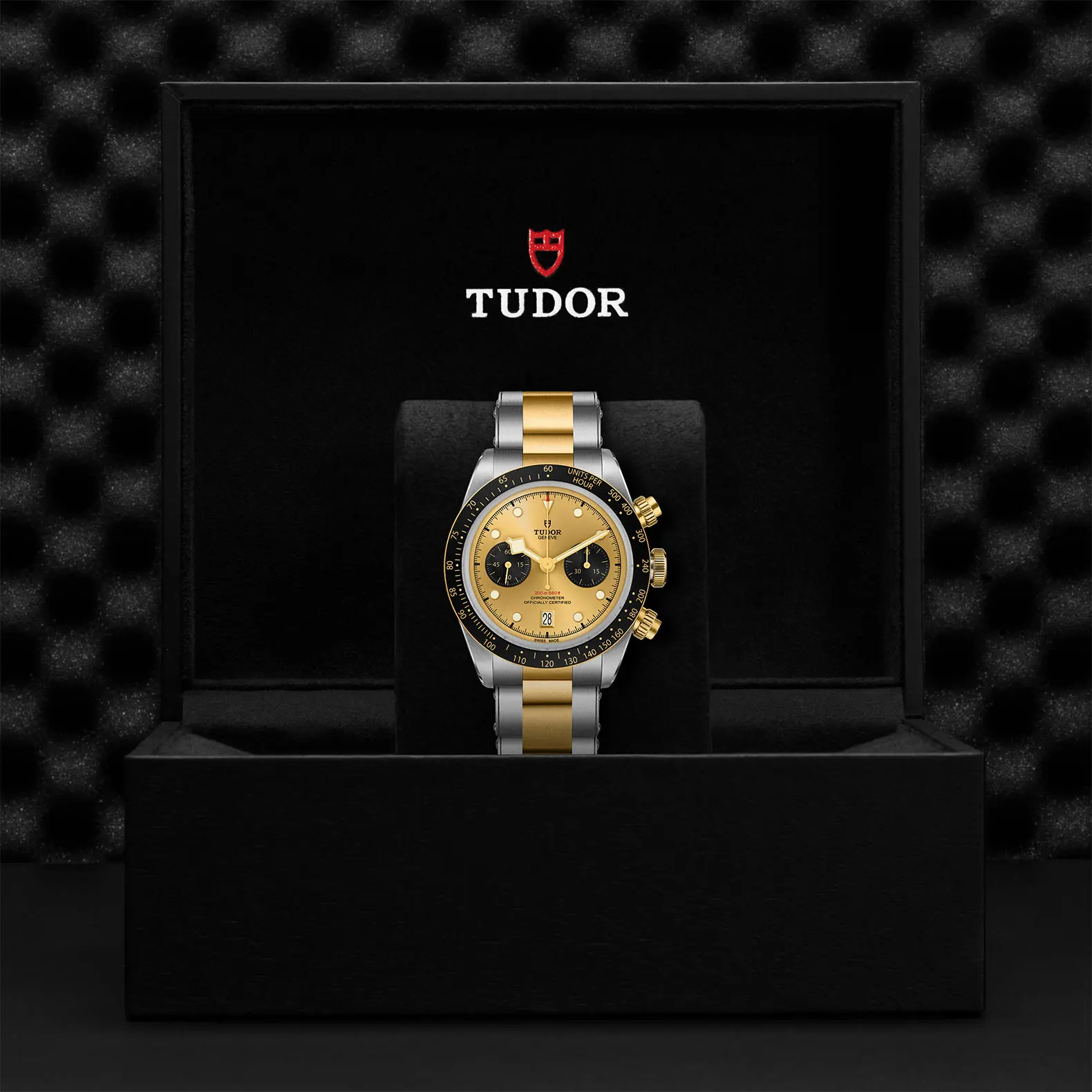 TUDORBlack Bay Chrono S&GBlack Bay Chrono41mm steel case with polished and satin finish - M79363N-0007 at Cortina Watch Singapore