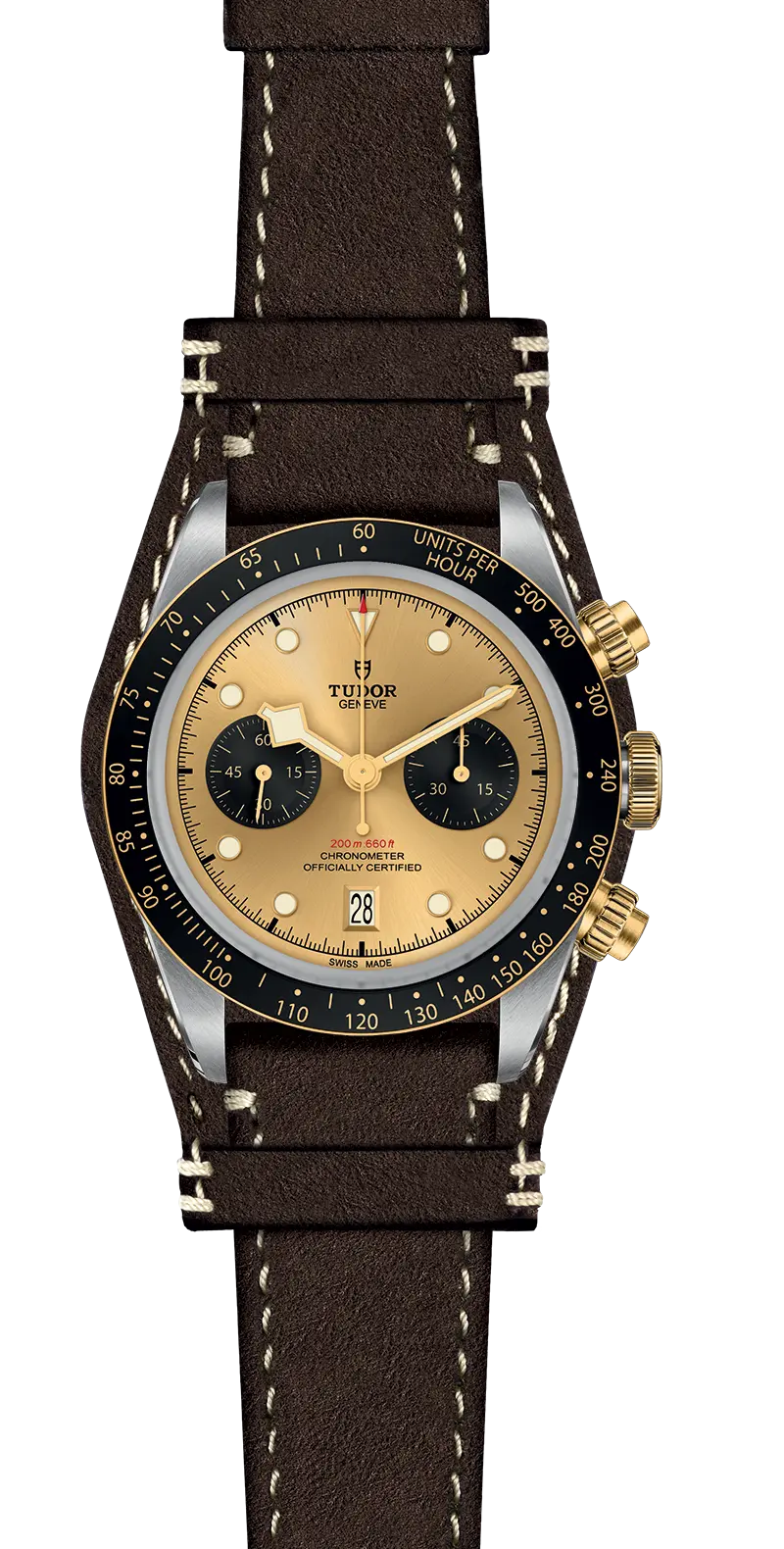 TUDORBlack Bay Chrono S&GBlack Bay Chrono41mm steel case with polished and satin finish - M79363N-0008 at Cortina Watch Singapore