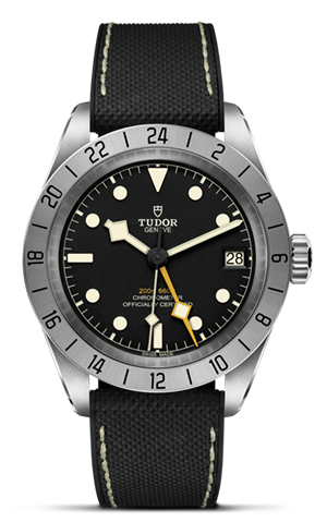 TUDOR碧湾专业型碧湾专业型磨光及磨砂钢表壳，直径39毫米 - M79470-0003 at Cortina Watch Singapore