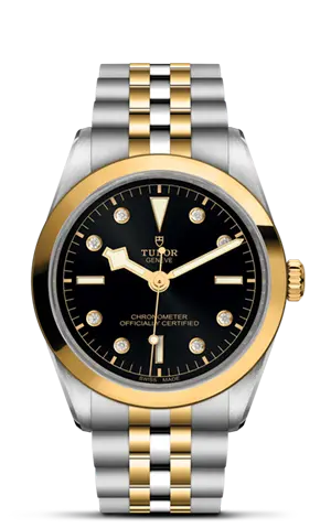 TUDORBlack Bay 36 S&GBlack Bay 31/36/39/4136mm steel case with polished and satin finish - M79643-0006 at Cortina Watch Singapore