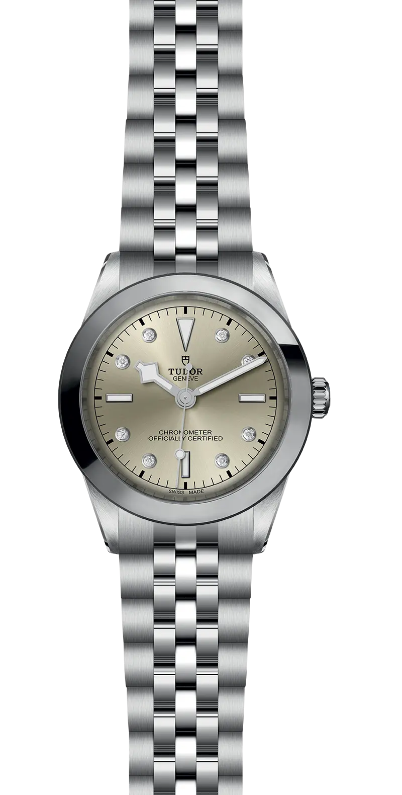 TUDOR碧湾型 39碧湾型 31/36/39/41磨光及磨砂不锈钢表壳，直径39毫米 - M79660-0006 at Cortina Watch Singapore