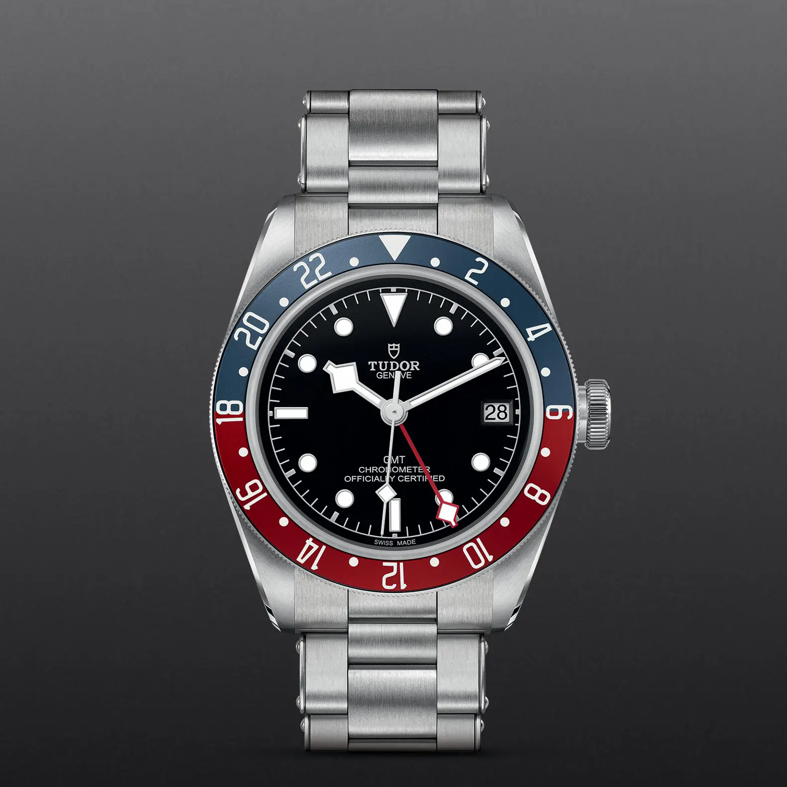 TUDORBlack Bay GMTBlack Bay GMT41mm steel case with polished and satin finish - M79830RB-0001 at Cortina Watch Singapore