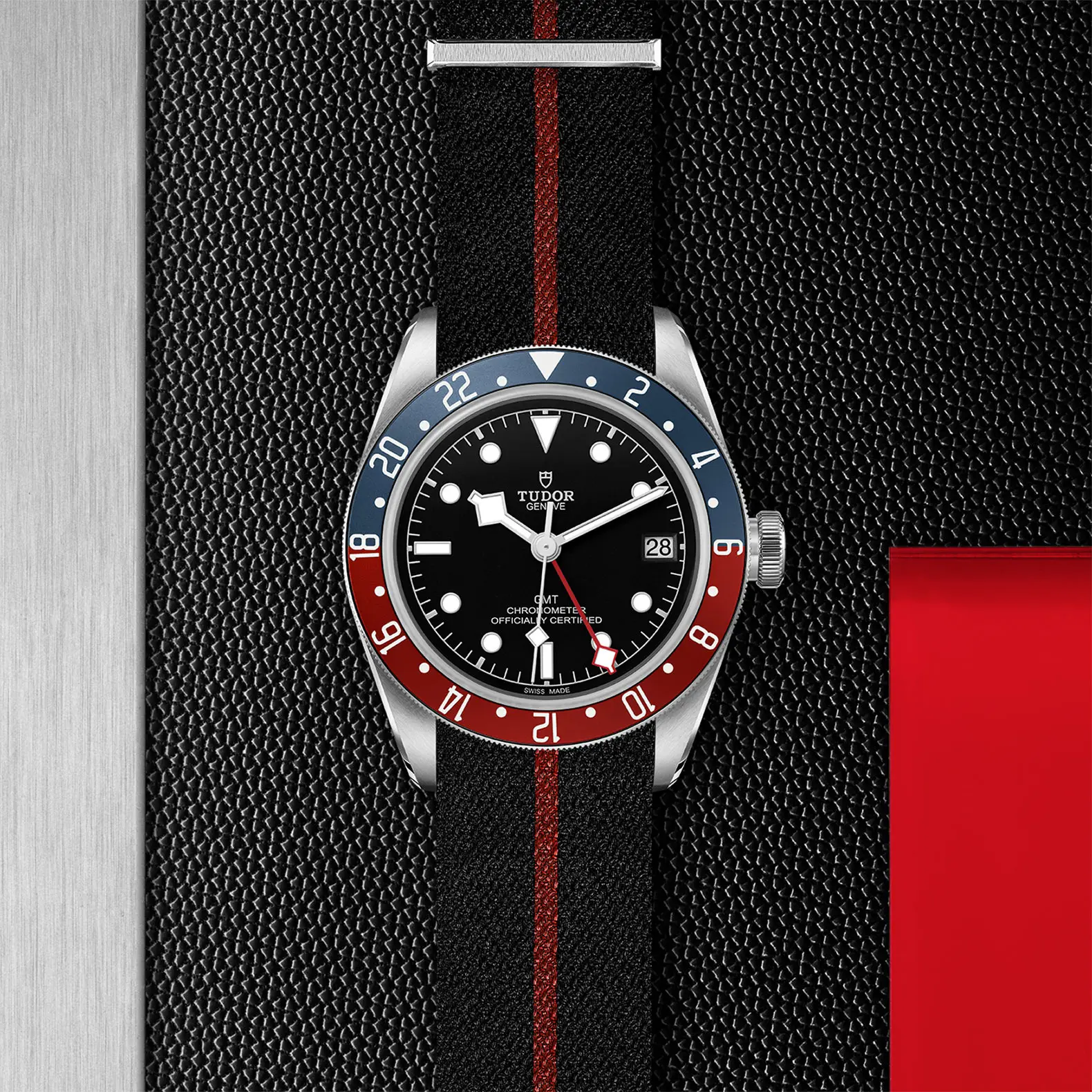 TUDORBlack Bay GMTBlack Bay GMT41mm steel case with polished and satin finish - M79830RB-0003 at Cortina Watch Singapore