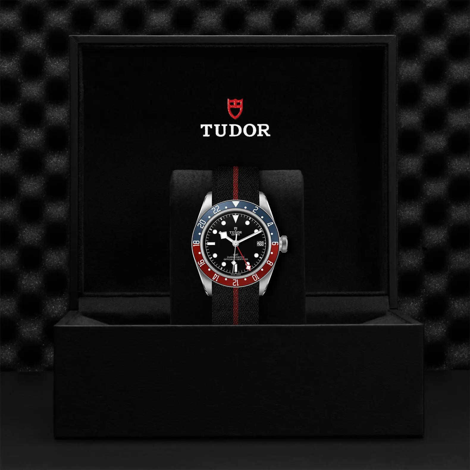 TUDORBlack Bay GMTBlack Bay GMT41mm steel case with polished and satin finish - M79830RB-0003 at Cortina Watch Singapore