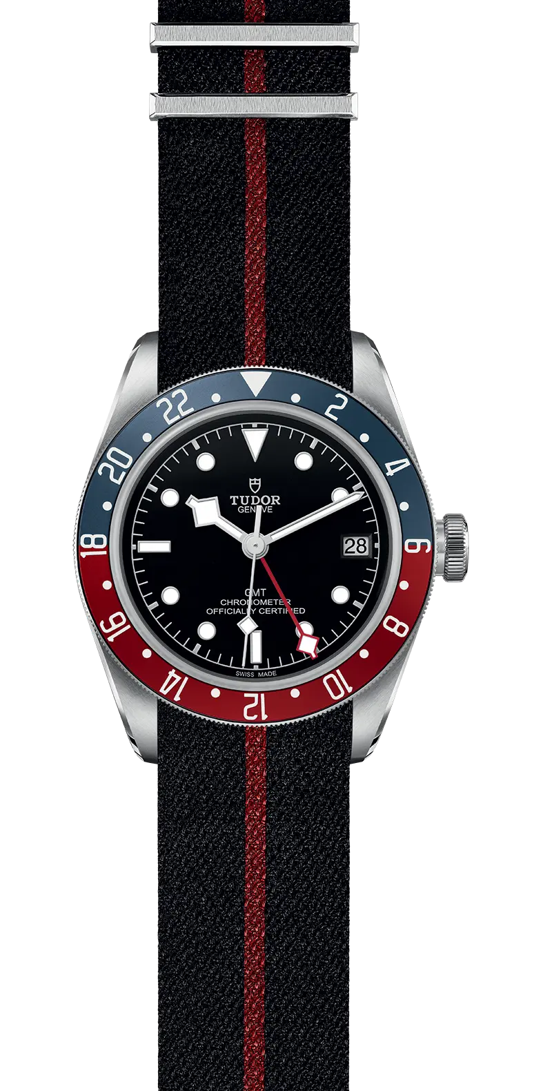 TUDORBlack Bay GMTBlack Bay GMT41mm steel case with polished and satin finish - M79830RB-0003 at Cortina Watch Singapore