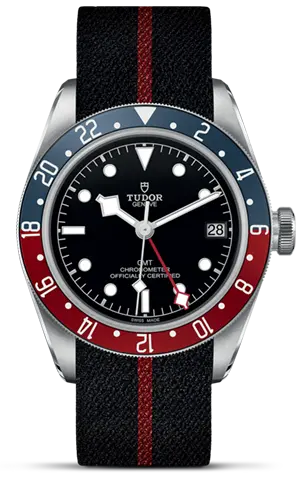 TUDORBlack Bay GMTBlack Bay GMT41mm steel case with polished and satin finish - M79830RB-0003 at Cortina Watch Singapore