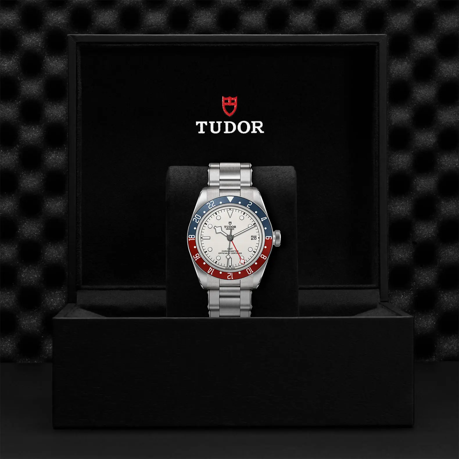 TUDORBlack Bay GMTBlack Bay GMT41mm steel case with polished and satin finish - M79830RB-0010 at Cortina Watch Singapore