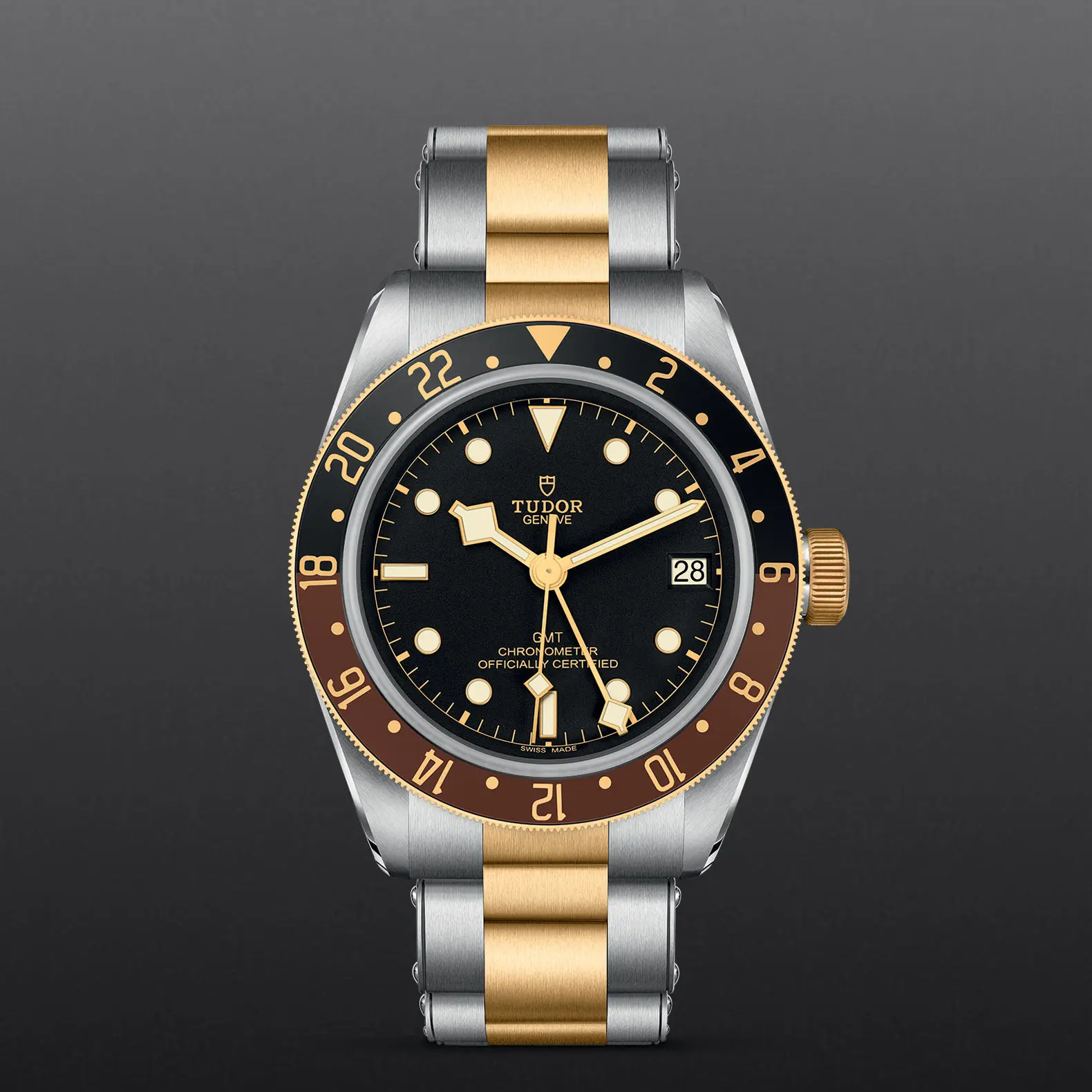 TUDORBlack Bay GMT S&GBlack Bay GMT41mm steel case with polished and satin finish - M79833MN-0001 at Cortina Watch Singapore