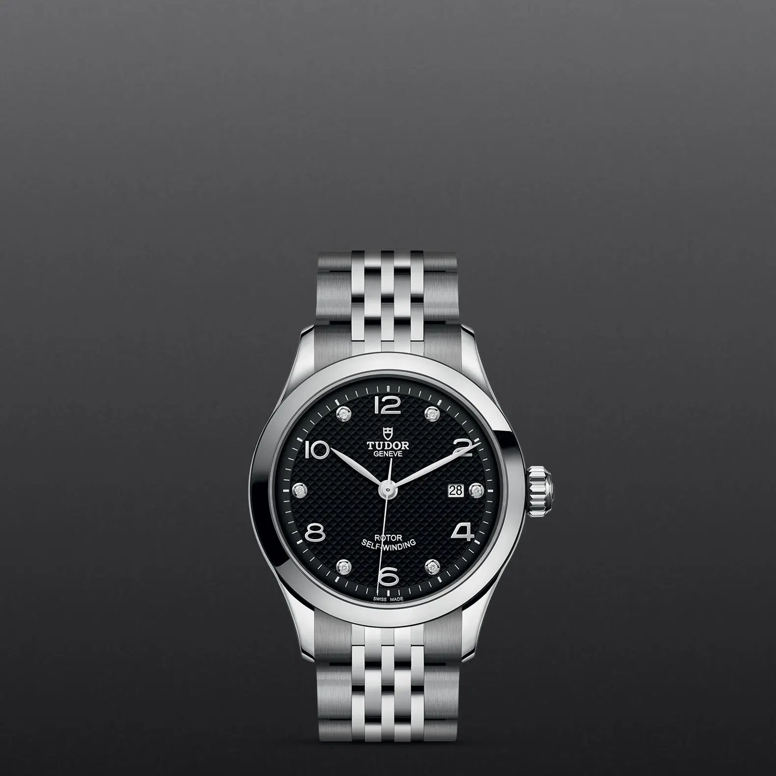 TUDOR1926192628mm steel case with polished finish - M91350-0004 at Cortina Watch Singapore